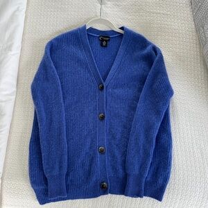 Cashmere Cardigan Sweater, Small